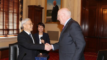 Prosigue el líder político de Vietnam su visita oficial en Estados Unidos